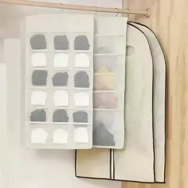 Efficient Lingerie Storage: Hanging Underwear Organizer