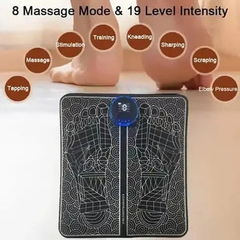 Electric EMS Foot Massager Pad: Pure Relaxation