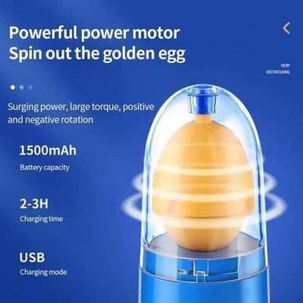 Electric Egg Yolk Shaker USB Charging Golden Mixing