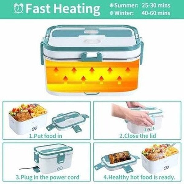 Electric Lunch Box 80W Food Warmer Heater