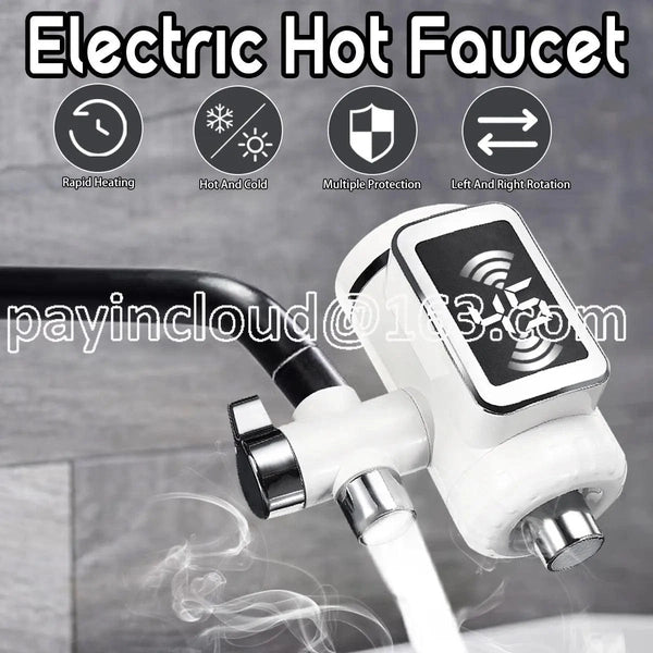 Electric Hot Faucet Water Heater, Kitchen Cold Heating Faucet