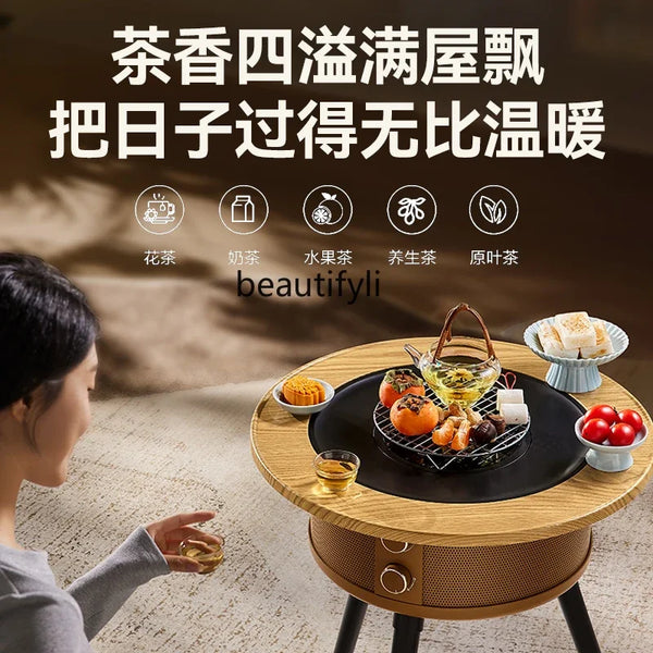 Energy-Saving Household Furnace Brewing Tea Heating Table