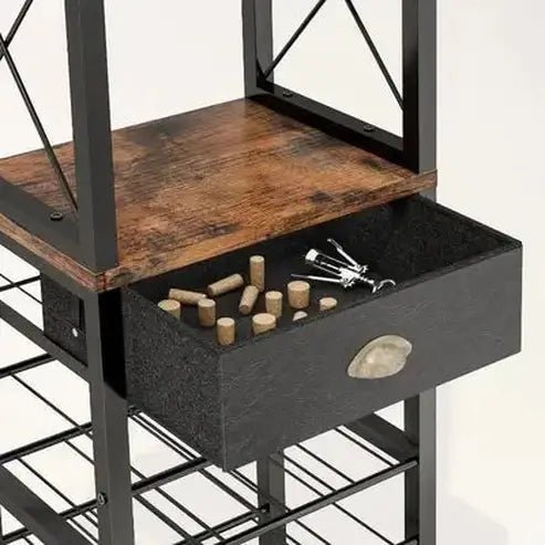 Floor Wine Rack Cabinet