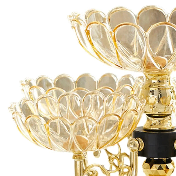 Flower Snack Dessert Plate, Divided Serving Dishes, Snack Serving Tray