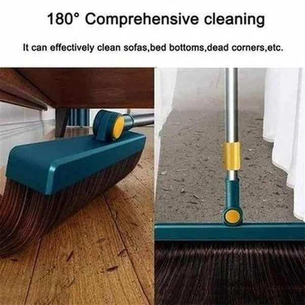 Foldable Broom And Scoop Set