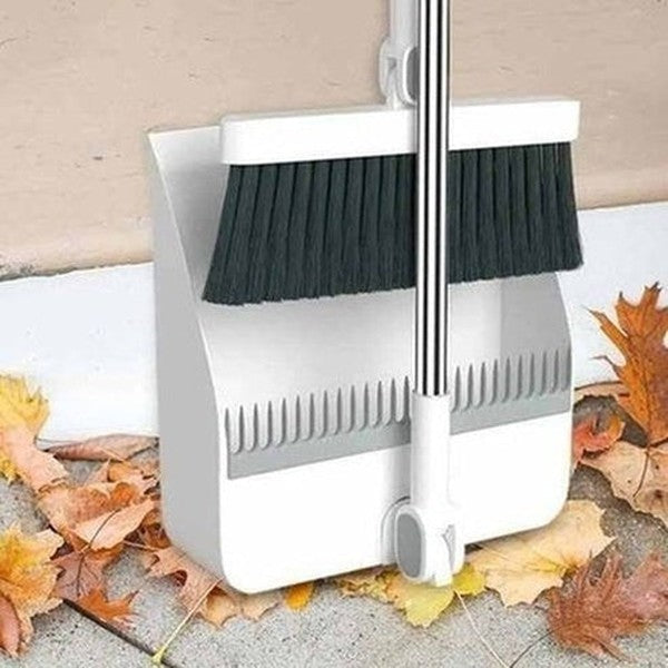 Foldable Broom And Scoop Set
