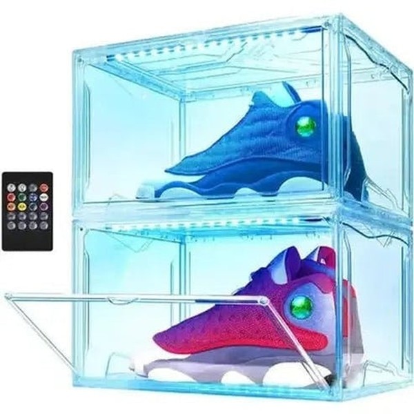 Foldable Clear Shoe Storage Boxes