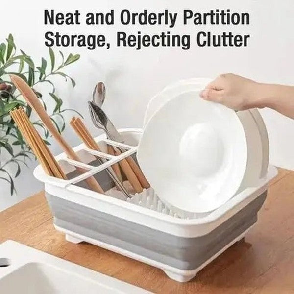 Foldable Dish Drying Rack
