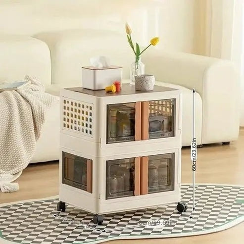 Foldable Dustproof Storage Box Organizer