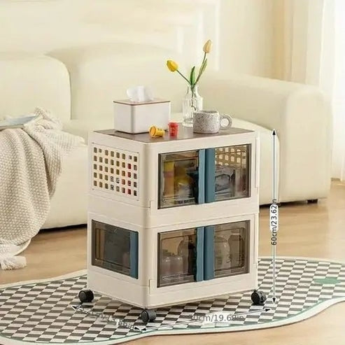 Foldable Dustproof Storage Box Organizer