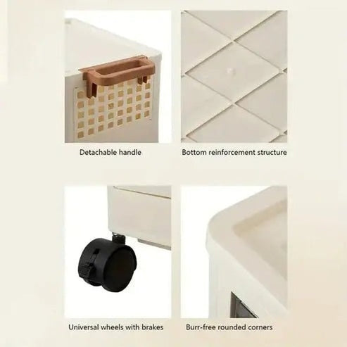 Foldable Dustproof Storage Box Organizer