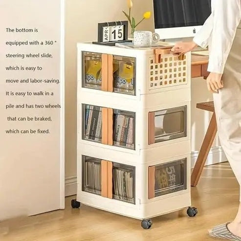 Foldable Dustproof Storage Box Organizer