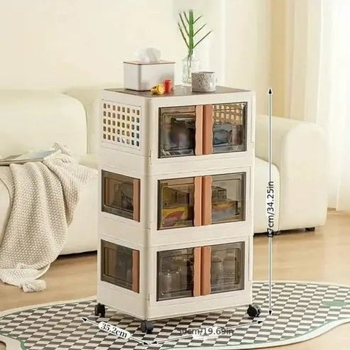 Foldable Dustproof Storage Box Organizer