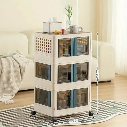 Foldable Dustproof Storage Box Organizer