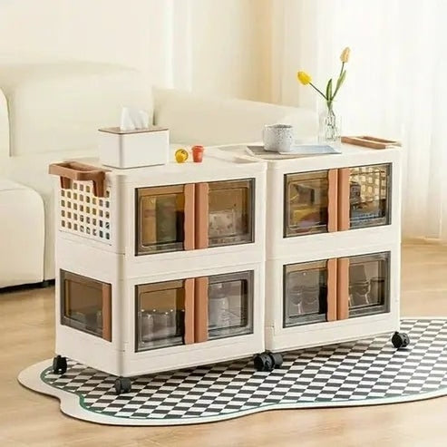 Foldable Dustproof Storage Box Organizer