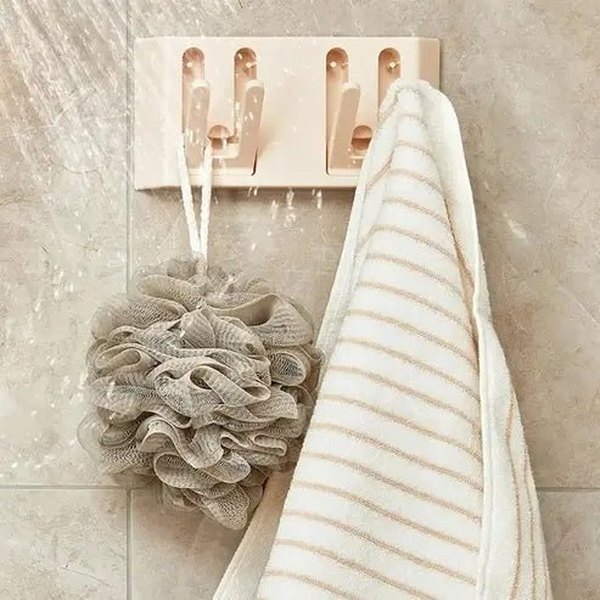 Foldable Self-Adhesive Bathroom Wall Hook