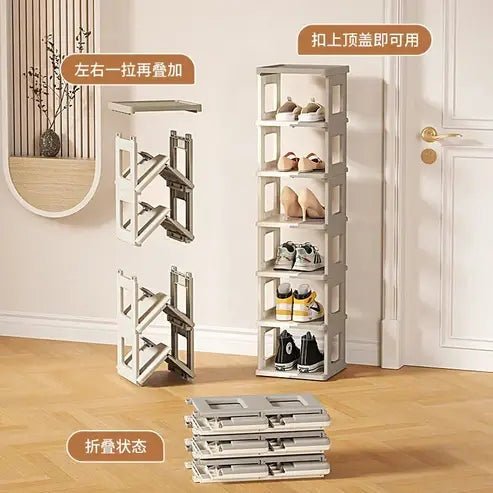 Foldable and Detachable Shoe Rack Cabinet