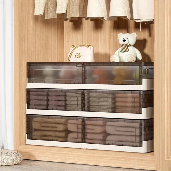 Folding Flat Storage Box Under the Rollaway Bed with Cover