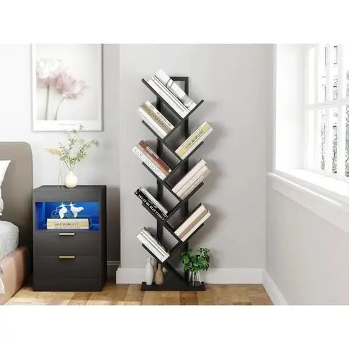 Geometric Tree Bookshelf
