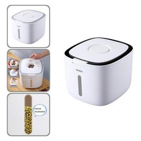 ECOCO Large Capacity Premium Storage Cereal Dispenser Holder Box Multi-Function Safe Flour. Food Storage. Product Type: Food Storage Containers.
