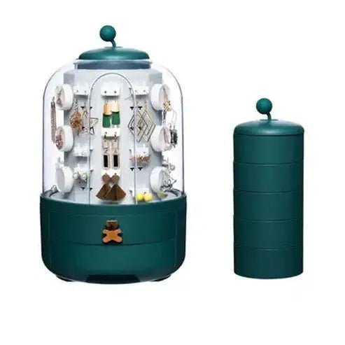 LED Desktop Makeup Organizer Box