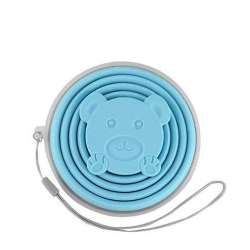 Portable Telescopic Silicone Folding Water Bottle Cup