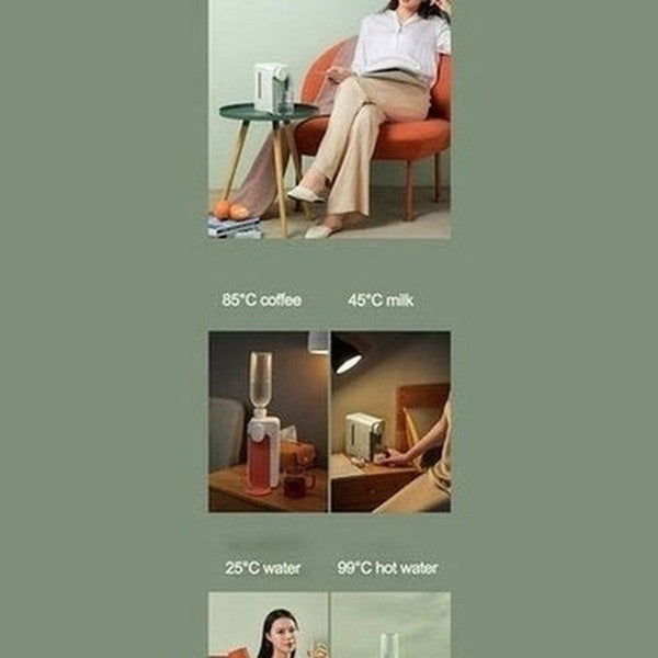 Xiaomi Mini Portable Water Dispenser High Temperature Resistance Desktop Cold Water Hot Water Mijia Home Drinking Machine. Kitchen & Dining: Kitchen Tools & Utensils.