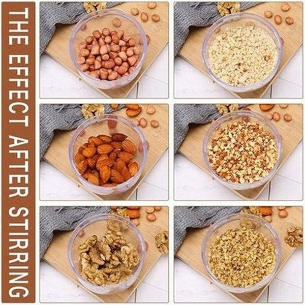 Nut Chopper Grinder Hand Crank Pecan Nuts Kitchen Multi Chopper Crusher for Making Toppings. Kitchen Appliances. Type: Food Grinders & Mills.