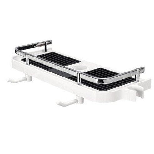 shower accessories storage pole rack. bathroom pole shelf shower bath storage shelf hollow tray holder organizer. bathroom accessories: bathroom accessory mounts.