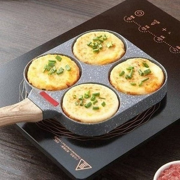 Four Holes Multifunction Egg Frying Pan