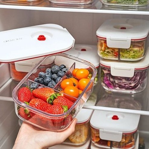 XIAOMI YOUPIN Circle Joy Electric Vacuum Fresh-keeping Box Set Vacuum Pump Antibacterial Preservation Portable Electric Food Vacuum Sealer. Type: Vacuum Sealers