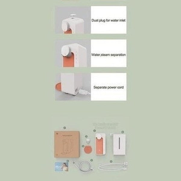 Xiaomi Mini Portable Water Dispenser High Temperature Resistance Desktop Cold Water Hot Water Mijia Home Drinking Machine. Kitchen & Dining: Kitchen Tools & Utensils.