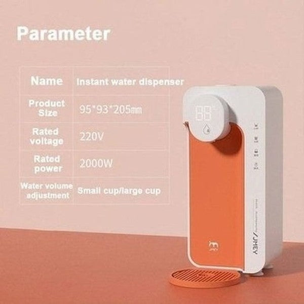 Xiaomi Mini Portable Water Dispenser High Temperature Resistance Desktop Cold Water Hot Water Mijia Home Drinking Machine. Kitchen & Dining: Kitchen Tools & Utensils.