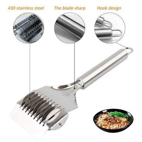 Stainless-Steel Non-Slip Roller Cutter Noddle Machine