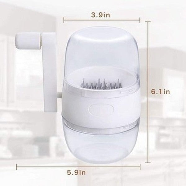 Nut Chopper Grinder Hand Crank Pecan Nuts Kitchen Multi Chopper Crusher for Making Toppings. Kitchen Appliances. Type: Food Grinders & Mills.