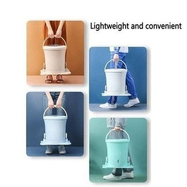 Manual Clothes Dehydrator Without Electricity Home Dormitory Hand Pulled Small Clothes Spin Mop Bucket Portable Washing Machine. Laundry Appliances: Dryers.