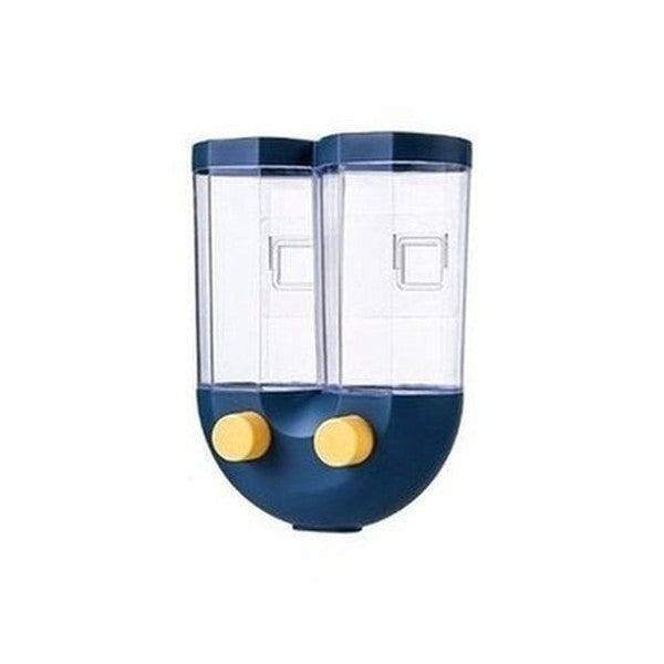 U -shaped wall-mounted design rice storage dispenser box
