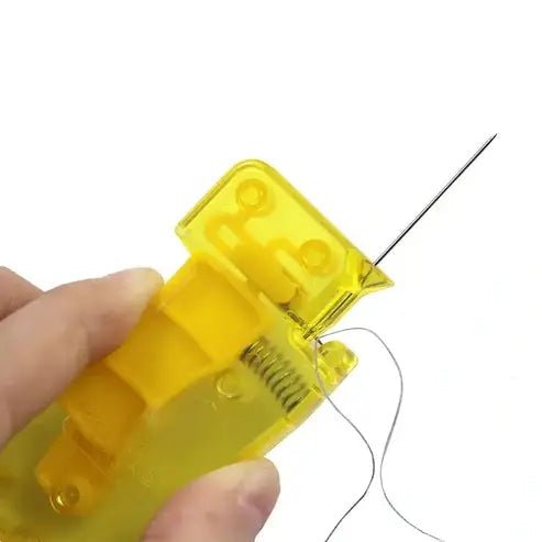 Automatic Needle Threader Set with 3 Pieces - Sewing Machine and Hand Sewing Tool Kit