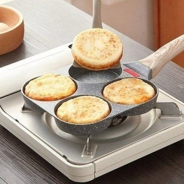 Four Holes Multifunction Egg Frying Pan