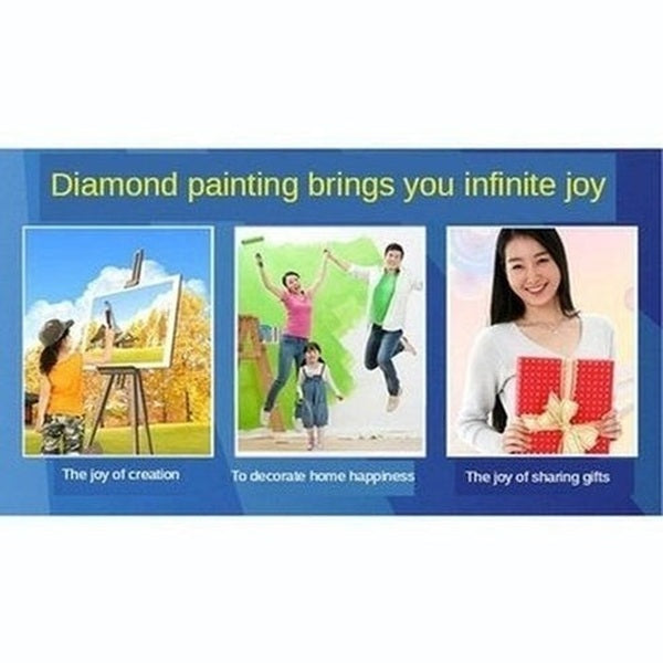 5D DIY full round diamond painting flower