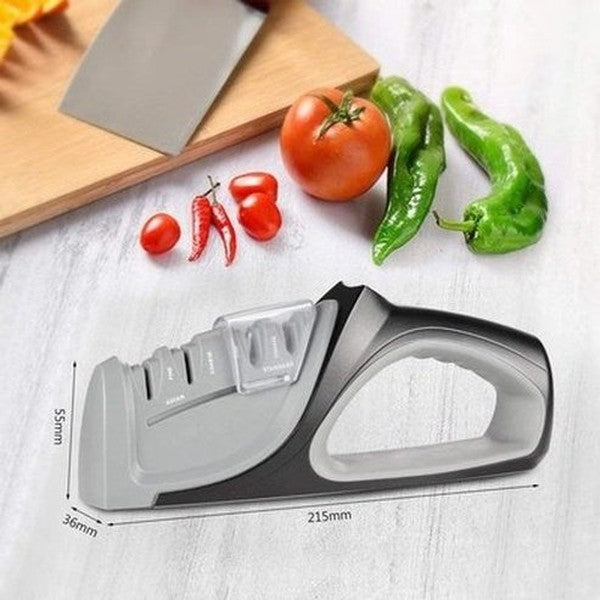 Nuoten Brand Precision Edge Professional Kitchen Knife Sharpener Sharpening Knives With 4 Stage Sharpening System. Type: Knife Sharpeners