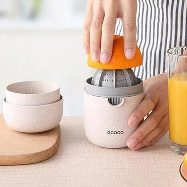 Manual Fruit Juicer Citrus Squeezer Lid Rotation