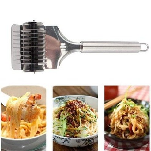 Stainless-Steel Non-Slip Roller Cutter Noddle Machine