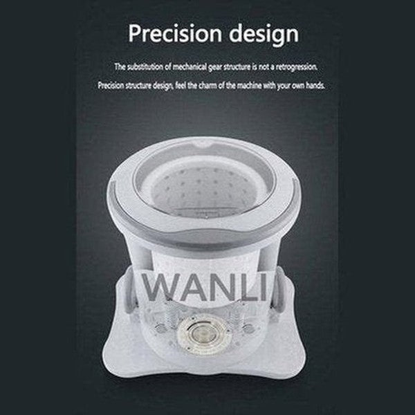 Manual Clothes Dehydrator Without Electricity Home Dormitory Hand Pulled Small Clothes Spin Mop Bucket Portable Washing Machine. Laundry Appliances: Dryers.