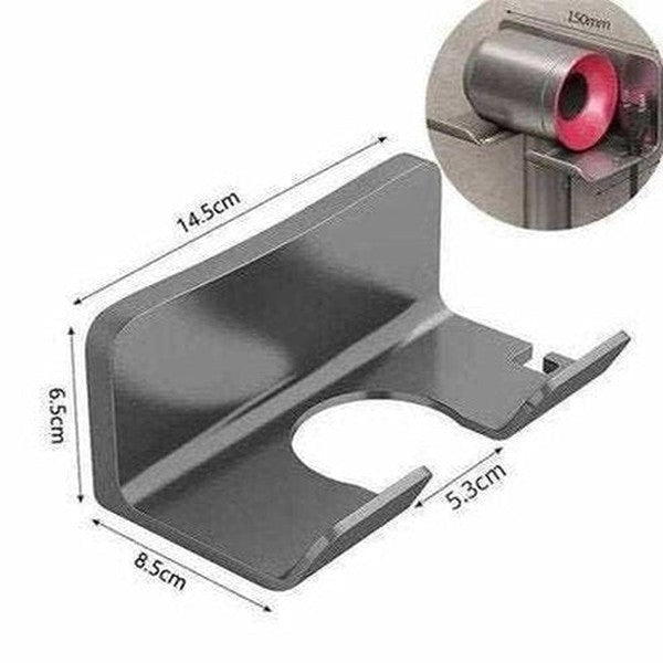 Hair Dryer Holder Wall Mounted Bathroom Shelf Storage