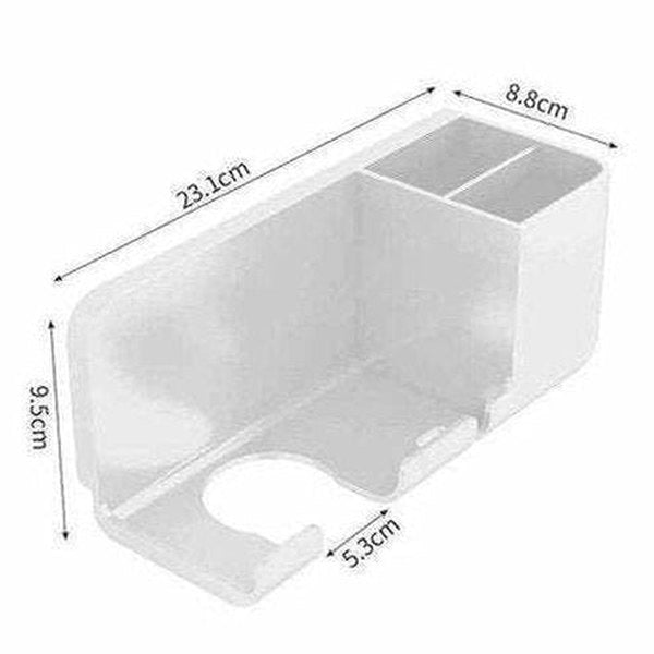 Hair Dryer Holder Wall Mounted Bathroom Shelf Storage