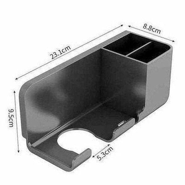 Hair Dryer Holder Wall Mounted Bathroom Shelf Storage