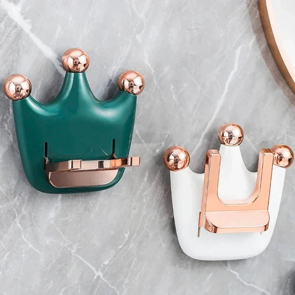 Hair Dryer Shelf Hair Dryer Bracket Wall Mounted Toilet Perforated Free