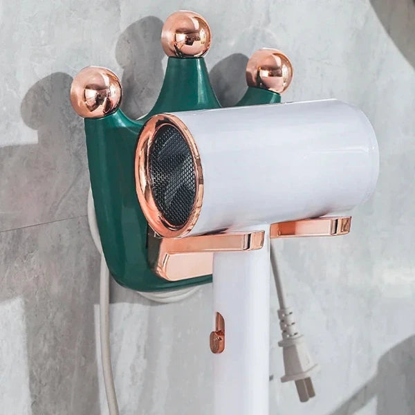 Hair Dryer Shelf Hair Dryer Bracket Wall Mounted Toilet Perforated Free