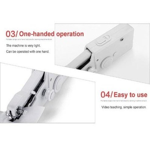 Portable Mini Hand Electric Sewing Machine